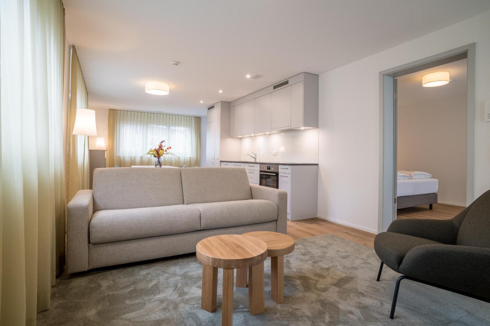 Modern City Apartments Интерлакен Екстериор снимка