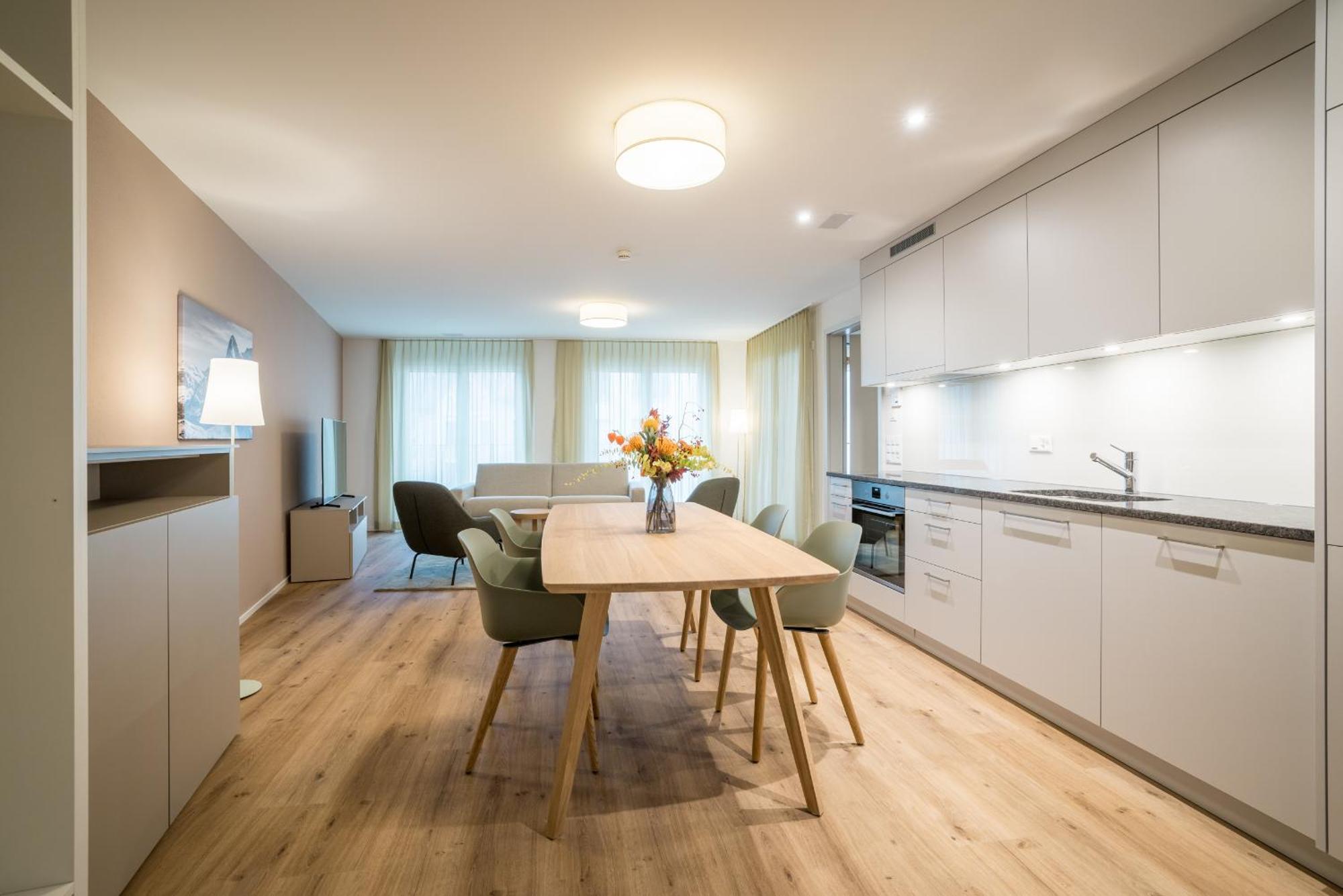 Modern City Apartments Интерлакен Стая снимка