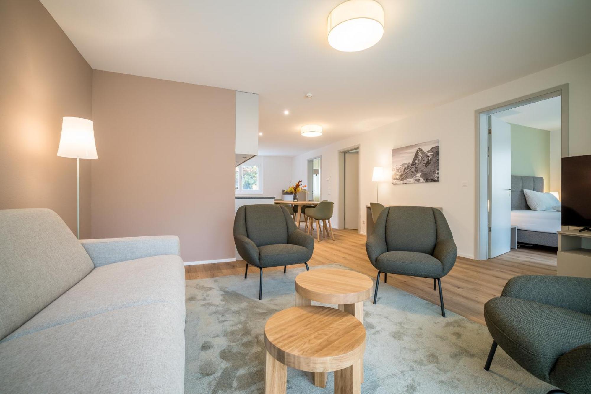 Modern City Apartments Интерлакен Стая снимка