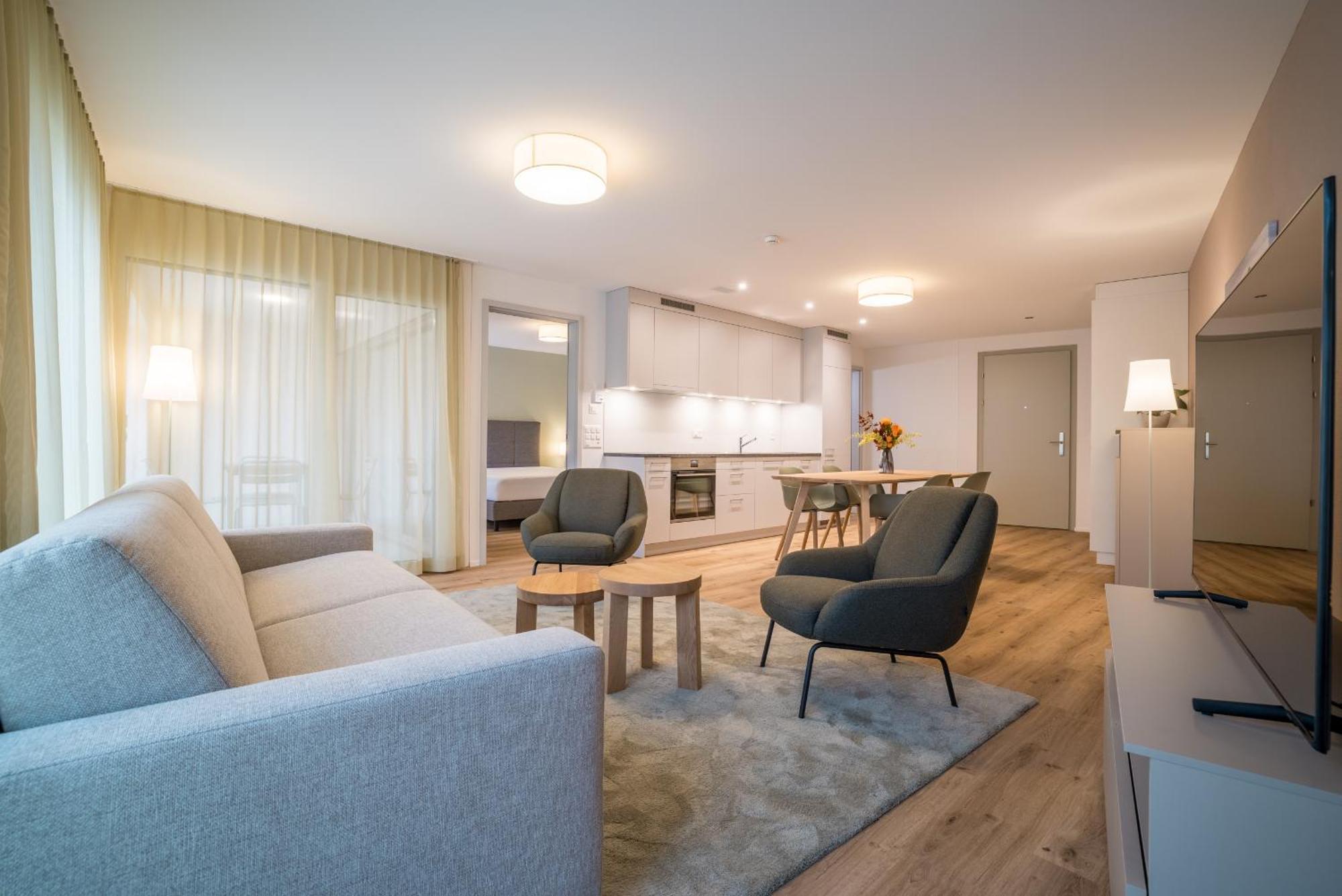 Modern City Apartments Интерлакен Стая снимка